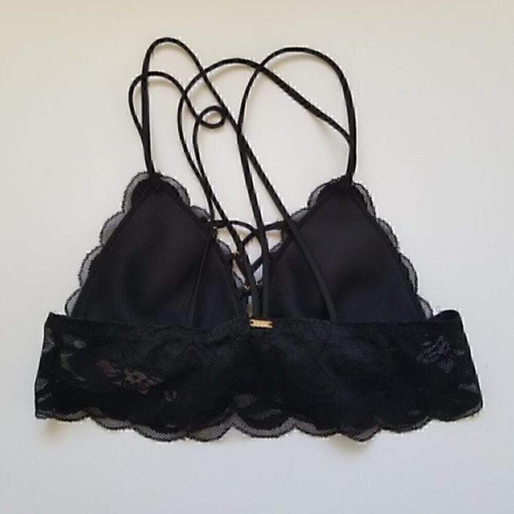 PINK Victoria's Secret Lace Lightly Line Bra XS - Picture 4 of 8